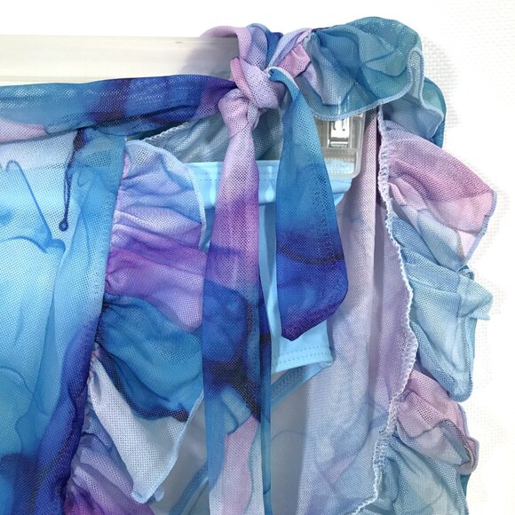 Girl Sz 12 Swimsuit Bikini Set - Picture 9 of 12